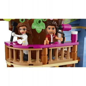 LEGO FRIENDS ДРУЖБА ДОМ НА ДЕРЕВЕ ПОПАДАЕТ В ЛИФТЕ