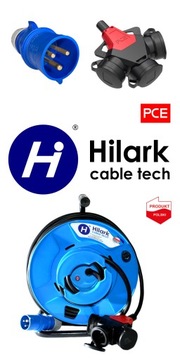 Przedłużacz gumowy CEE H05RR-F 35m 3x2,5 odwrócony
