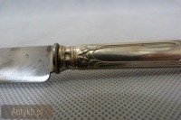 Ножи для завтрака с серебряным напылением 12 шт.