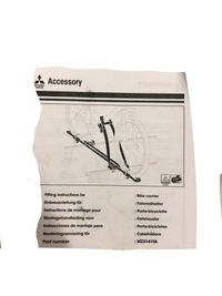 фото thumb №2, Mz314156 подставка багажник велосипедный кронштейн na велосипед space star