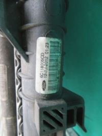 Радіатор води кондиціонера ford transit mk7 2.2 Київ, фото thumb