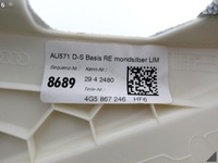 фото thumb №7, Audi a6 4g5 c7 sedan lift 10-18 обивка защита стойка d правая цвет hf6