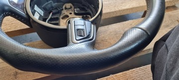 фото thumb №10, A4 b8 рестайлінг кермо шкіра шкіряний пелюстки зрізана sline 8k0419091cp a5 8t