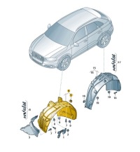 фото thumb №1, Підкрилок 80a821171g оригінальний оригінальний номер