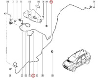 фото thumb №4, Renault оригінальний номер 289321198r насадка рідина розпилювача, омивач скло лобове
