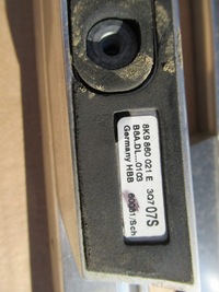 фото thumb №4, Audi a4 b8 allroad рейлинги кровельные комплект хром оригинал