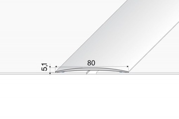 Listwa łączeniowa Effector A71/02/200 szampan dylatacyjna 2m