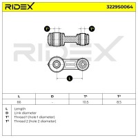 Соединитель стабилизатора к ridex 3229s0064 Недорого, фото thumb