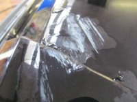 фото thumb №11, Honda civic ufo viii 06-11 бампер задняя задний + накладка накладка крышки c501