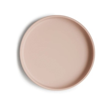 MUSHIE Talerzyk silikonowy z przyssawką Blush