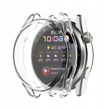 ЧЕХОЛ ИЗ МЕТАЛЛИЧЕСКОГО СИЛИКОНА ДЛЯ HUAWEI WATCH 3 PRO