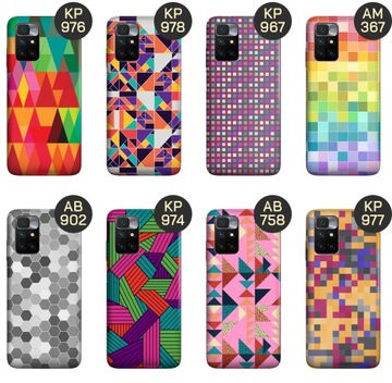 ETUI DO XIAOMI REDMI 10 WZORY MOZAIKA SZTUKA KOLOROWA OBUDOWA POKROWIEC