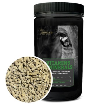 BIOFEED HORSE & PONY Добавка с витаминами и минералами для лошадей, гранулированная 1 кг