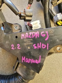 фото thumb №4, Mazda 6 gj 2.2 d жгут двигателя do механическая sh01