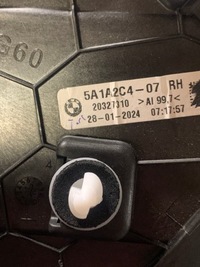 фото thumb №9, Bmw 5 g60 декори dekor захист заглушка стійка c ліва права 5a1a2c3 5a1a2c4