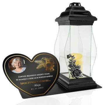 Светодиодная вставка CANDLE XXL + ПОСВЯЩЕНИЕ на могилу к РОЖДЕСТВУ