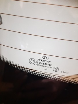 фото thumb №6, Скло задня w кришка багажника audi a1 10-15 43r-001583