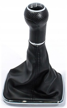 фото thumb №4, Ручка зміни коробки передач з чохол vw golf 5 5/6b volkswagen рамка