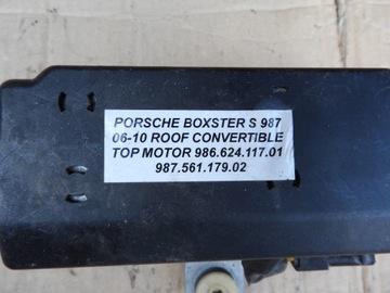 PORSCHE BOXSTER 986 ЭЛЕКТРОМОТОР НА КРЫШЕ 987 =