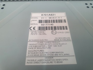 фото thumb №5, Радио cd mitsubishi space star ii 8701a621