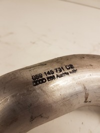 фото thumb №4, Труба интеркулер audi a4 b8 a5 a6 059145731cb