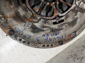 фото thumb №10, Сцепление комплектные двухмассовый маховик диск прижим luk laguna iii 2.0dci 8200715613