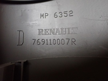 фото thumb №8, Обшивка стойка правый перед renault grand scenic iii 11r 1.6 dci 769110007r