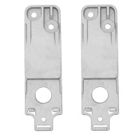 фото thumb №8, 1 пара нижних креплений радиатора 13243026 серебристый нижний кронштейн монтажный радиатора