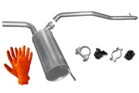 фото thumb №1, Citroen jumpy ii 2.0 hdi 88kw 16v od 2007r. гасник середній труба lwb