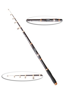 ТЕЛЕСКОПИЧЕСКАЯ УДОЧКА 2,7 м, композит, cw60-120 г STRONG