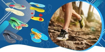 WKŁADKI ORTOPEDYCZNE SPORT DO BIEGANIA M 42-43