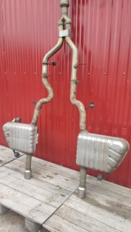 фото thumb №8, Jaguar xf ii x260 3.0d гаситель правый конечный оригинальный zdrowy состояние