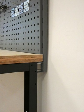 duży stół warsztatowy 200x70 cm z nadstawką + zawieszki POLSKI