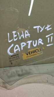 фото thumb №3, Скло двері лівий задня задня 20r. renault captur ii 43r-000015