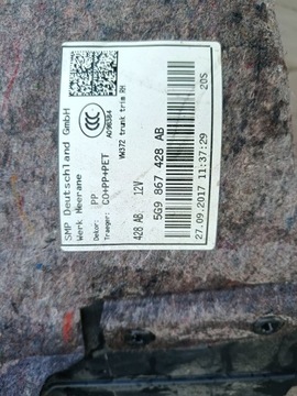 фото thumb №8, Обивка боковина багажника правый зад задний vw golf 7 vii универсал