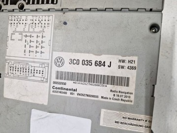 фото thumb №6, Volkswagen passat b7 cc радіо навігація навігація 3c0035684j