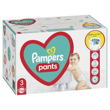 Трусики Pampers 3 128 шт. 6-11 кг. Подгузники.