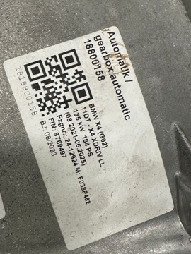 фото thumb №8, Bmw x3 g01 x4 g02 коробка передач коробки передач ga8hp51x