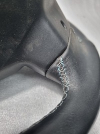 фото thumb №10, Руль кожаный peugeot oem номер 34241640a 3008 ii 5008 ii зелёная нитка