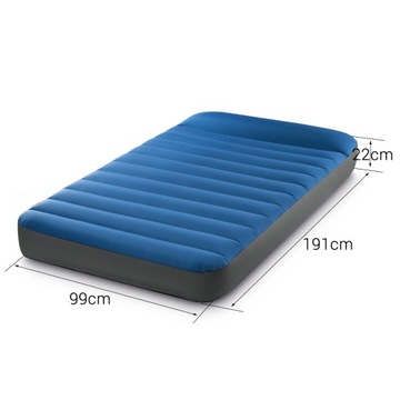 Кемпинговый надувной матрас + USB-насос 99 x 191 x 22 см INTEX 64011