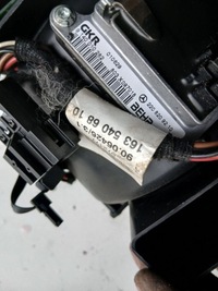 фото thumb №6, Mercedes ml w163 воздуходувка вентилятор задняя a1638300308