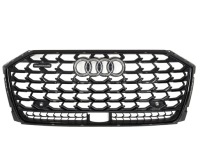 фото thumb №1, Решётка радиатора бампера решётка радиатора накладка audi a8 d5 21r- fl s-line black pdc радар
