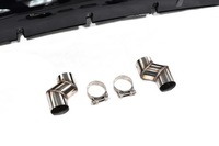 фото thumb №9, Дифузор накладка бампера audi a4 b8 lift 2012-2015 зразок rs4 full black