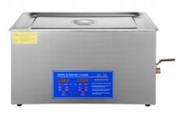 Цифровой ультразвуковой очиститель VEVOR 30L из нержавеющей стали с таймером и нагревателем