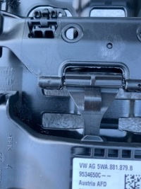 5wa881879b спинка поперек сидіння з масажем vw tiguan audi skoda оригінал в Україні, фото thumb