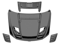 фото thumb №1, Dodge ram 2019- капот крышка rebel alum oem 68276297ab