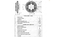 фото thumb №1, Nrf віскозна муфта зчеплення toyota hiace ii wagon 2.4 d