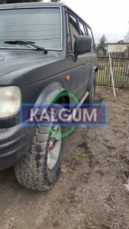 фото thumb №7, Расширители резиновые подкрылок крыльев 4x1,5m +5,5cm