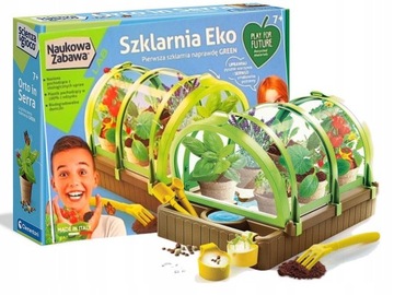 Развивающий набор для детей Clementoni Scientific Fun Greenhouse EKO plus