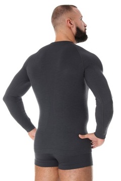 ФУТБОЛКА BRUBECK LS12820 ИЗ ШЕРСТИ ACTIVE WOOL - M
